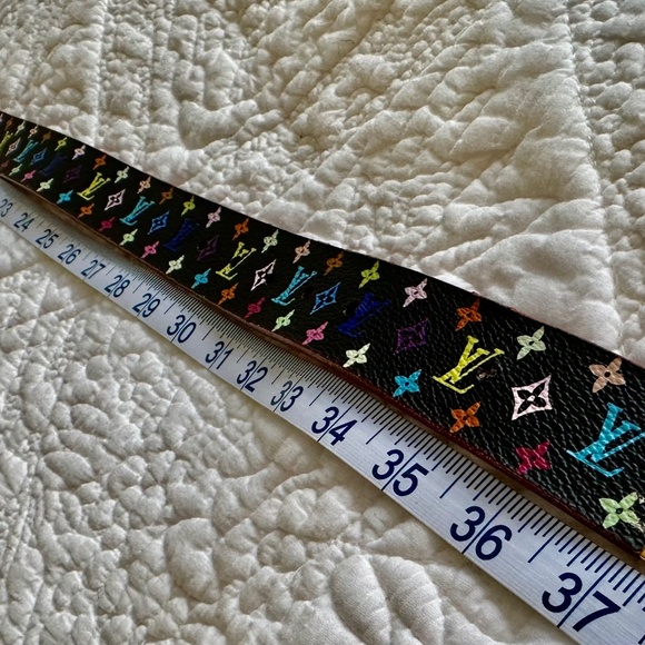 Louis Vuitton Mini Multicolore Womens Belt SZ 32 - Picture 16 of 16